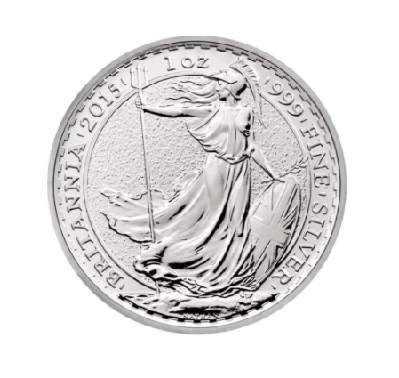 1 Unze Britannia Silber, Differenzbesteuert § 24 UStG