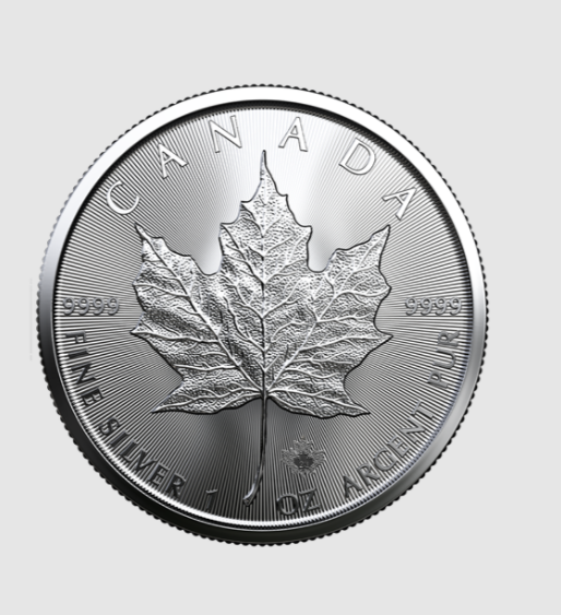 1 Unze Maple Leaf Silber, Differenzbesteuert § 24 UStG