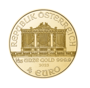 1/25 Unze Philharmoniker Gold Europrägung