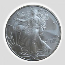 1 Unze American Eagle Silber, Differenzbesteuert § 24 UStG
