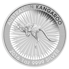 1 Unze Australien Kangaroo Silber, Differenzbesteuert  § 24 UStG