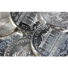 1 Unze Silber Diverse Münzen Feinsilber 999+ / 1000 Zweitware (angelaufen), Differenzbesteuert § 24 UStG